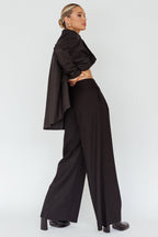 Sloan Side Pocket Trouser Pants Black