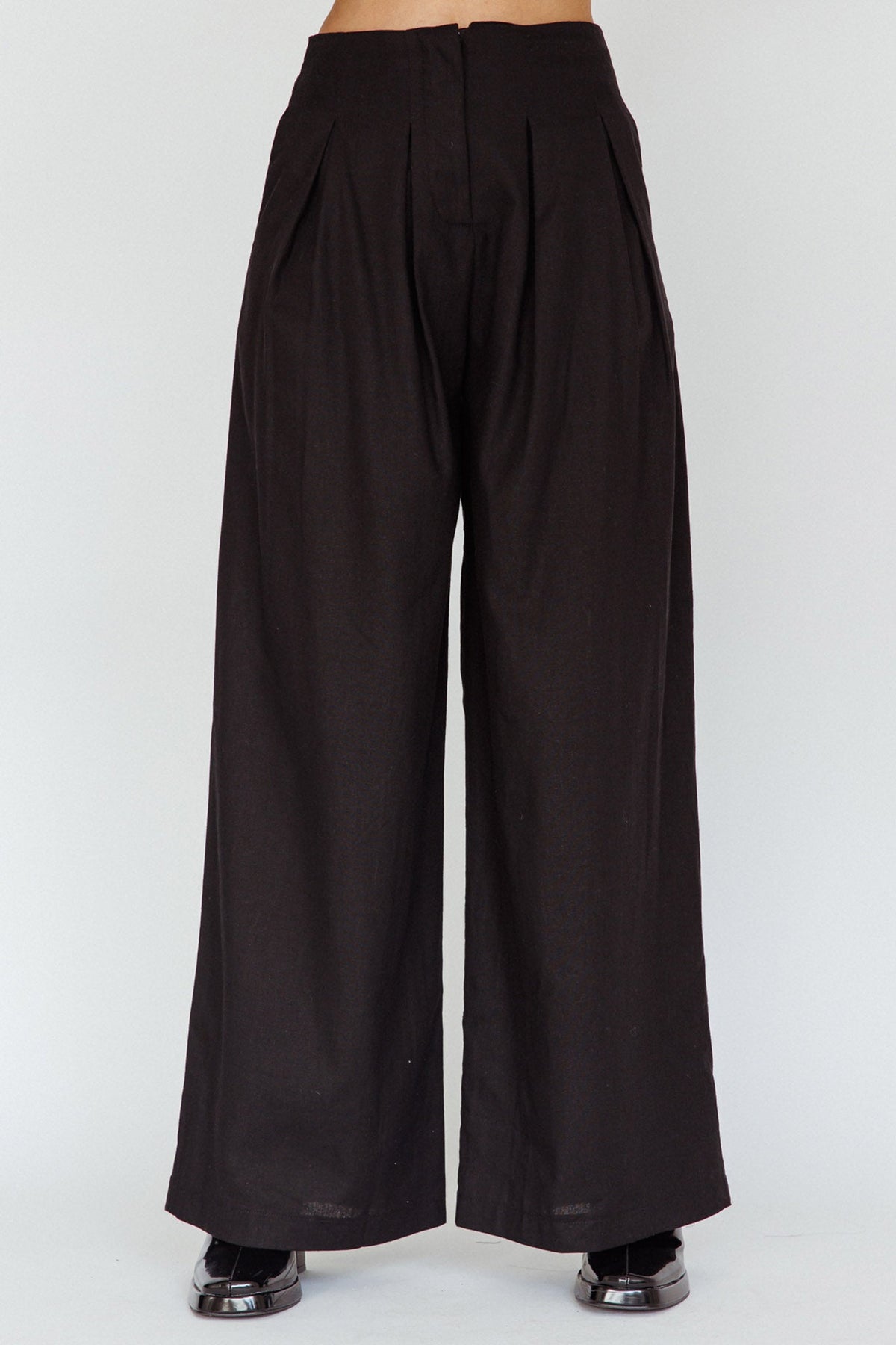 Sloan Side Pocket Trouser Pants Black