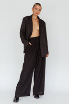 Sloan Side Pocket Trouser Pants Black