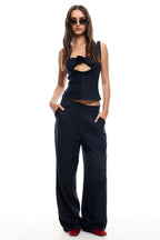 LIONESS La Quinta Pants Navy