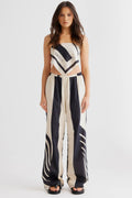 SNDYS Alba Pant Black Print