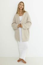 SNDYS Essie Cardigan Mushroom