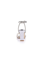 VERALi Kian Block Heel Sandals Silver