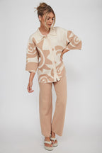 Nalani Knit Pants Wood
