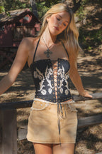 CLEMENTINE Embroidered Corset Top [Pre-order]