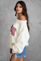 BRANDI Off The Shoulder Sweater