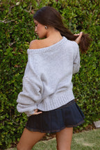 BRANDI Off The Shoulder Sweater