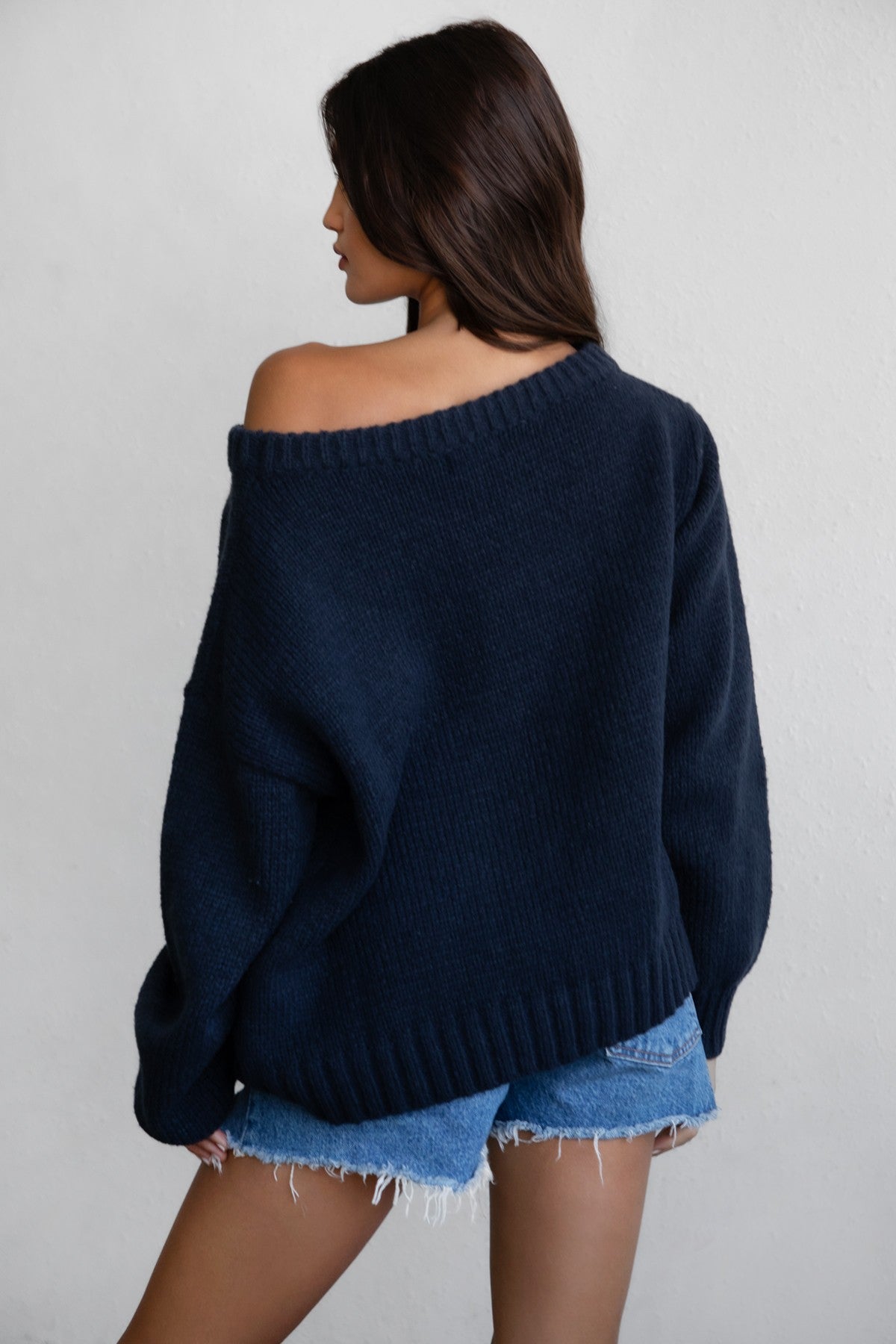 BRANDI Off The Shoulder Sweater