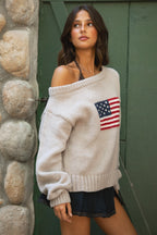 BRANDI Off The Shoulder Sweater