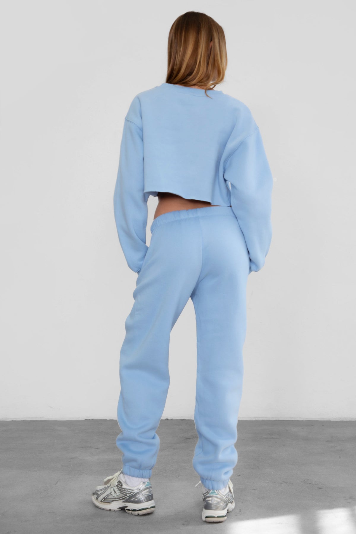 DOVE Plush Fleece High Waist Sweatpants