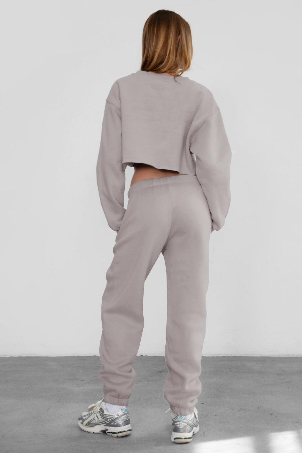 DOVE Plush Fleece High Waist Sweatpants