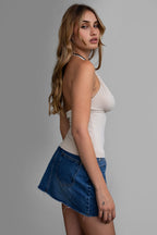 Elly Core Basic Halter Cami Top
