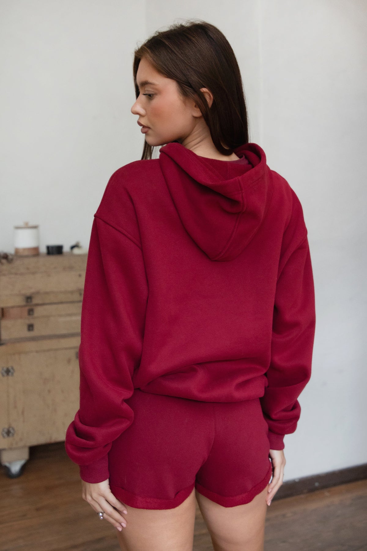 CARLY Cloud Fleece Low Rise Shorts [Partial Pre-order]