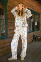 AVERY Light Woodland Camo Cloud Fleece Classic Hoodie