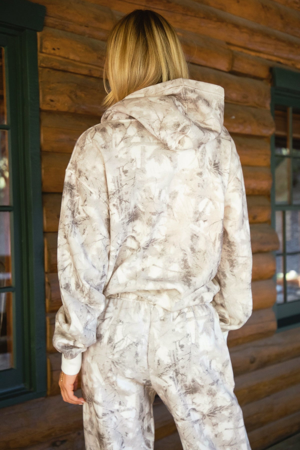 AVERY Light Woodland Camo Cloud Fleece Classic Hoodie