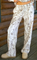 AVERY Light Woodland Camo Cloud Fleece Sweatpants
