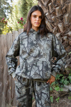 ELK Woodland Camo Cloud Fleece Oversized Hoodie