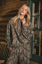 BAYOU Dark Camo Cloud Fleece Classic Hoodie [Pre-order]