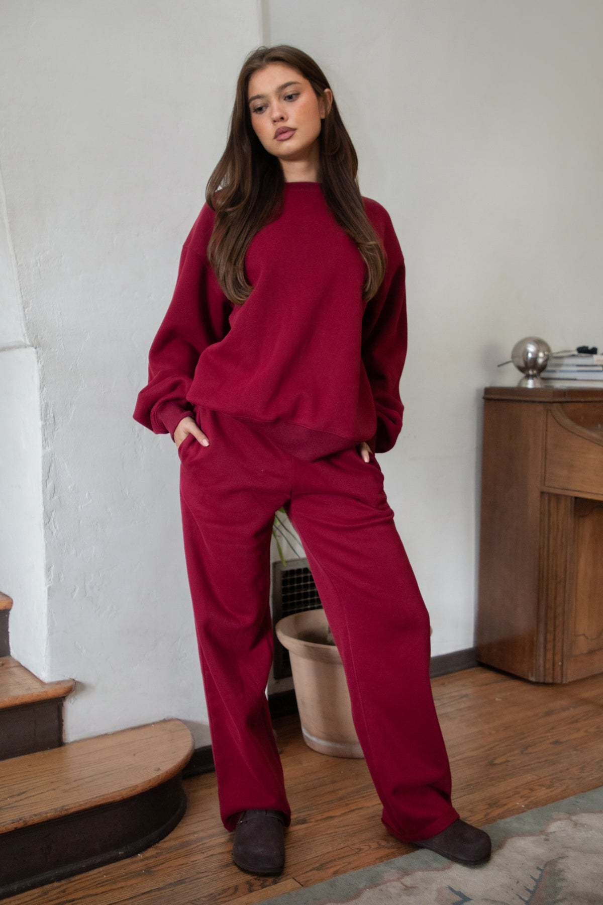 LANI Cloud Fleece Wide Leg Sweatpants [Partial Pre-order]