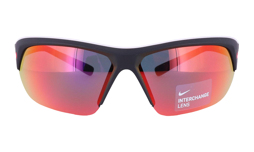 Skylon Ace Sunglasses Matte Black / Red Mirror EV1125 006
