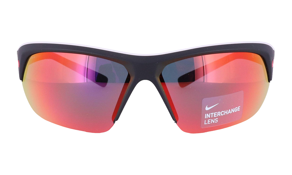 Skylon Ace Sunglasses Matte Black / Red Mirror EV1125 006
