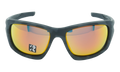 Valve Polarized Sunglasses Matte Black Camo / Ruby Iridium Polarized OO9236 31