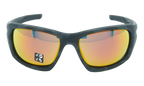 Valve Polarized Sunglasses Matte Black Camo / Ruby Iridium Polarized OO9236 31