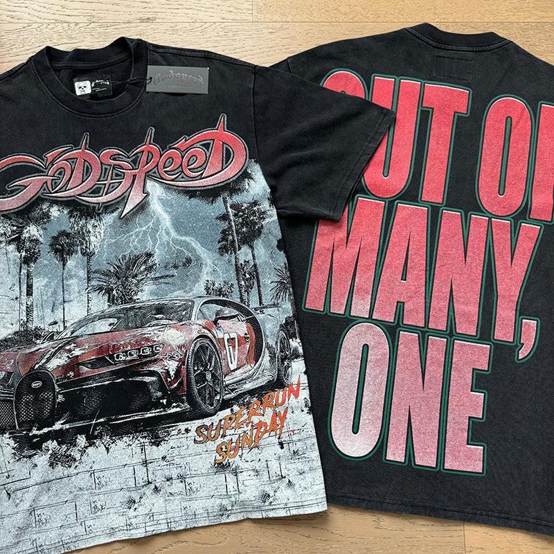 Godspeed Super Run Sunday Tee