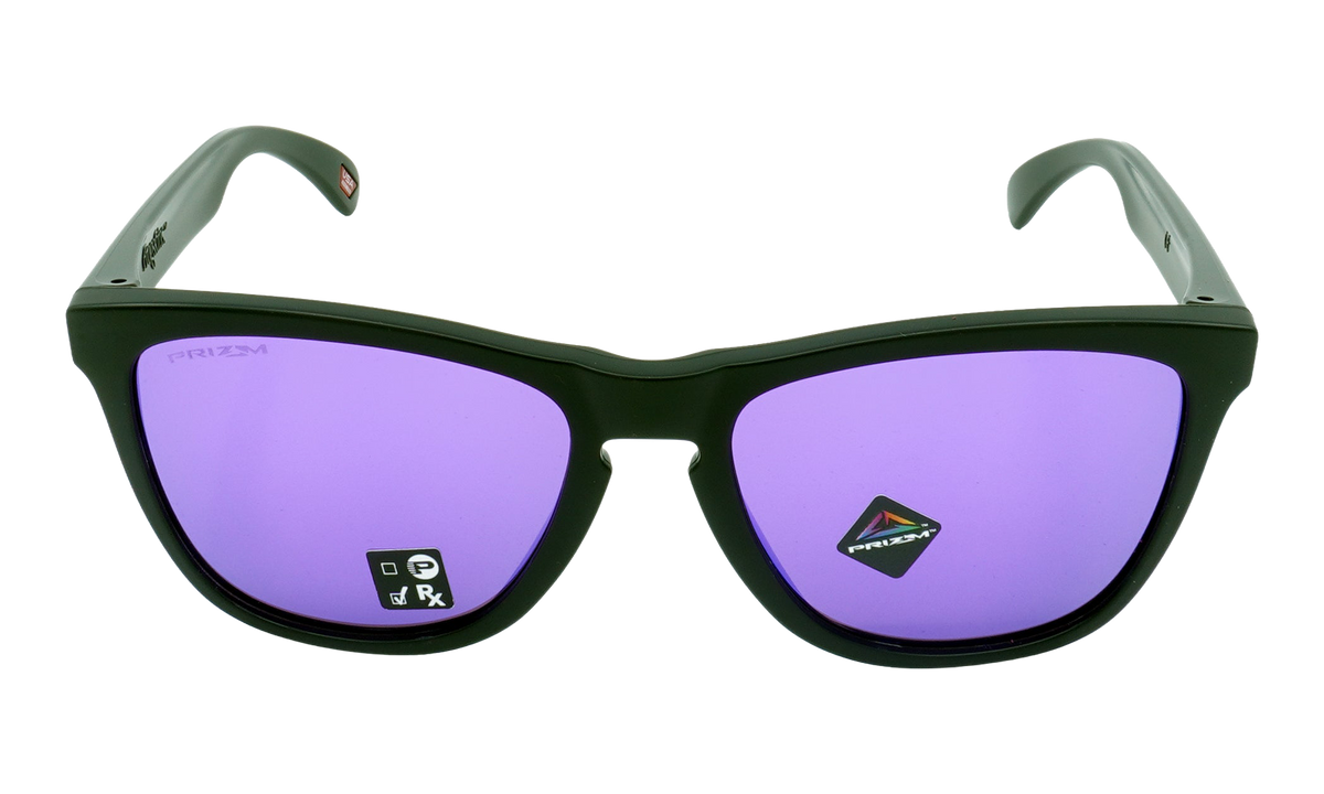 Frogskins Sunglasses Matte Black / PRIZM Violet OO9013 H6