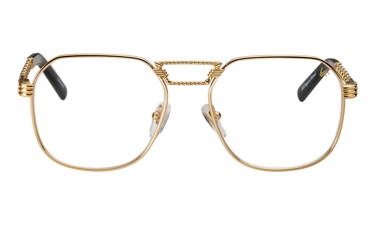 CEO Equestrian 24KT Yellow Gold / Clear Flash Gold EQCE2 0003 19D4