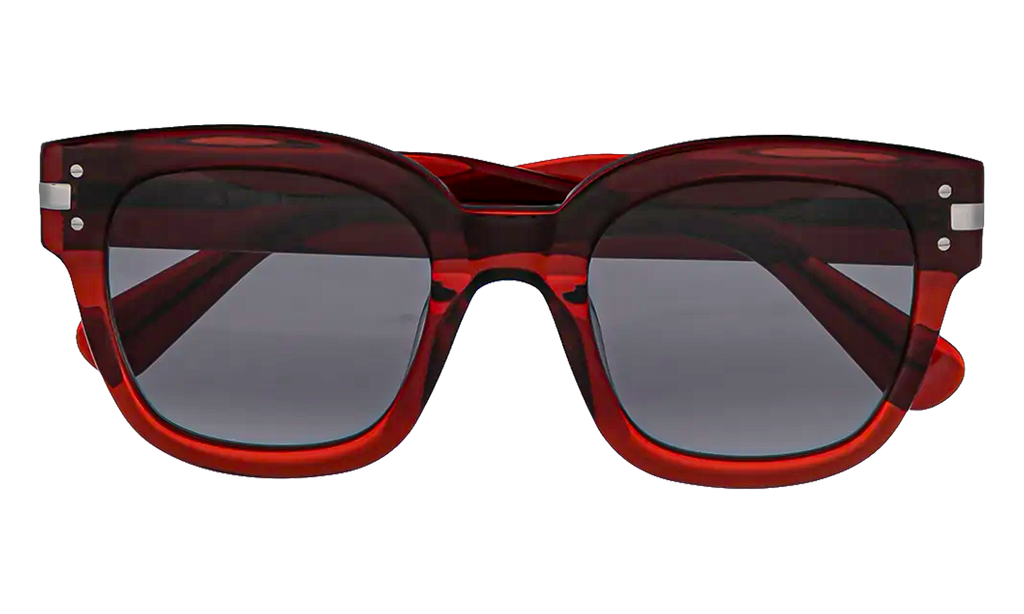 Classic Logo Sunglasses Translucent Red XA41763AC 668