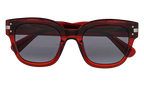 Classic Logo Sunglasses Translucent Red XA41763AC 668