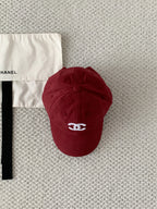 Chanel Cc Embroidered Sun Hat #389681
