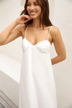 Angelic Maxi Dress White