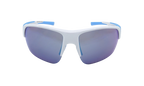 Changeup Dual Sunglasses Gray Mirror - Shiny White / Carolina Blue S8650129 039