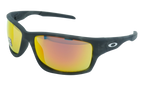 Canteen Polarized Sunglasses Matte Black Tortoise / Ruby Iridium Polarized OO9225 15