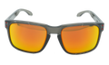 (Global Fit) Holbrook Sunglasses Grey Smoke / PRIZM Ruby Iridium OO9244 28