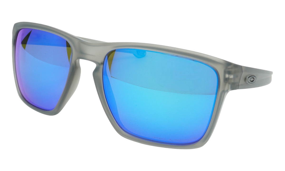 Sliver Xl Polarized Sunglasses Matte Grey Ink / Sapphire Iridium Polarized OO9341 03