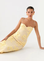 That Girl Maxi Dress - Lemon