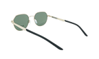 Traveler Trend Mirrored Sunglasses Satin Gold / Green IB3538X 700
