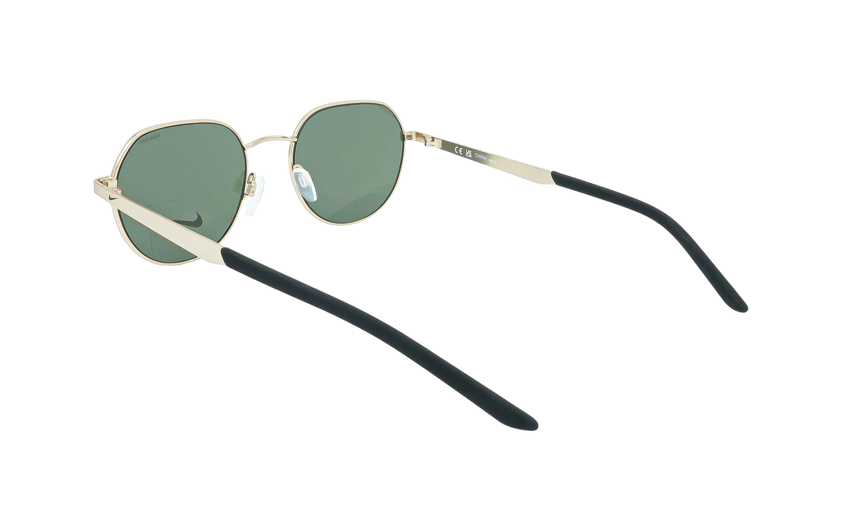 Traveler Trend Mirrored Sunglasses Satin Gold / Green IB3538X 700