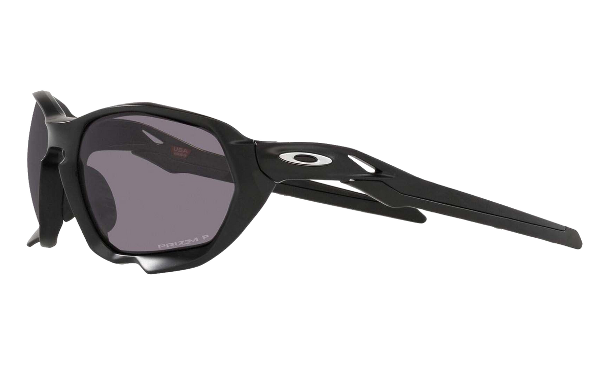 Plazma Polarized Sunglasses Matte Black / PRIZM Grey Polarized OO9019 02