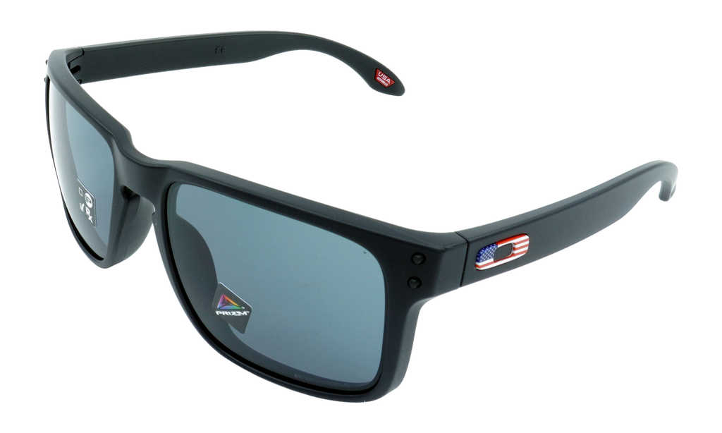 Holbrook Sunglasses Matte Black / PRIZM Grey OO9102 T7