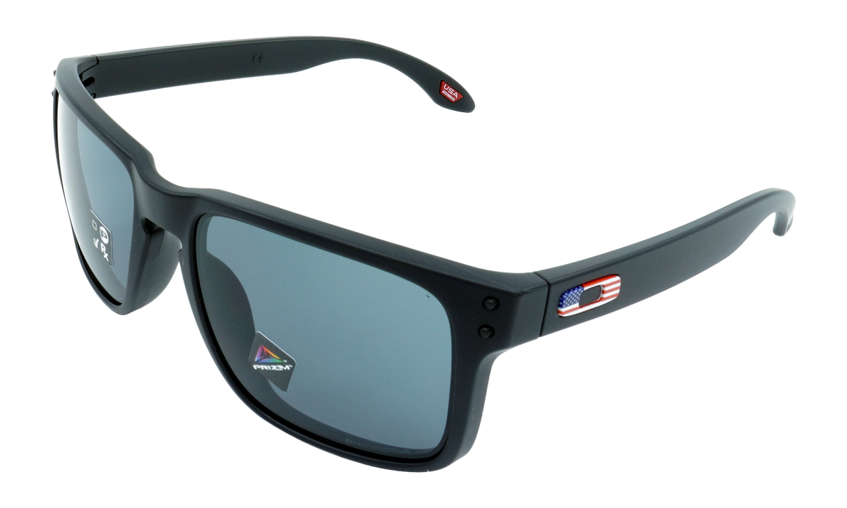 Holbrook Sunglasses Matte Black / PRIZM Grey OO9102 T7