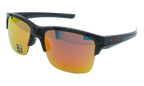 Thinlink Polarized Sunglasses Black Ink / Ruby Iridium Polarized OO9316 12