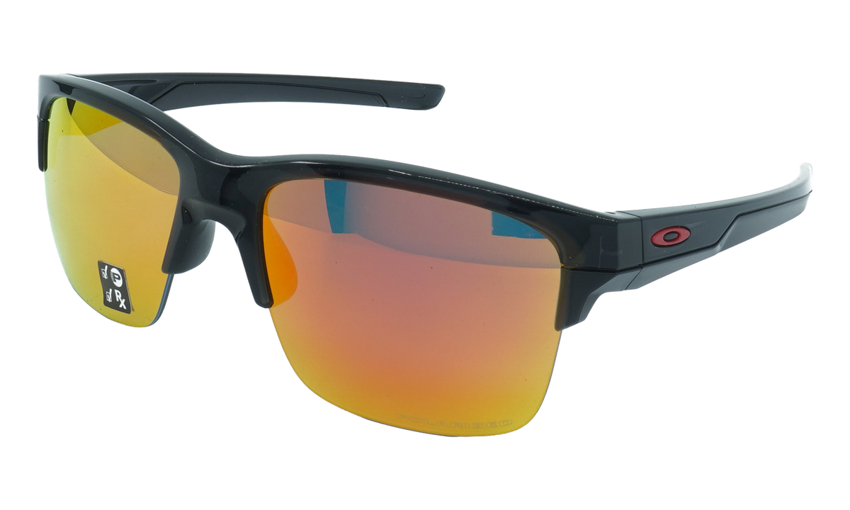 Thinlink Polarized Sunglasses Black Ink / Ruby Iridium Polarized OO9316 12