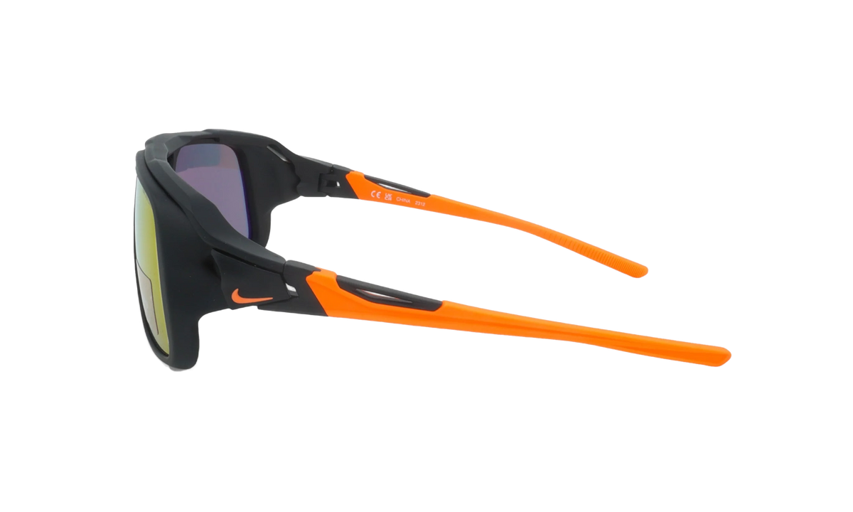 Flyfree Soar Sunglasses Matte Black/Orange EV24024 008