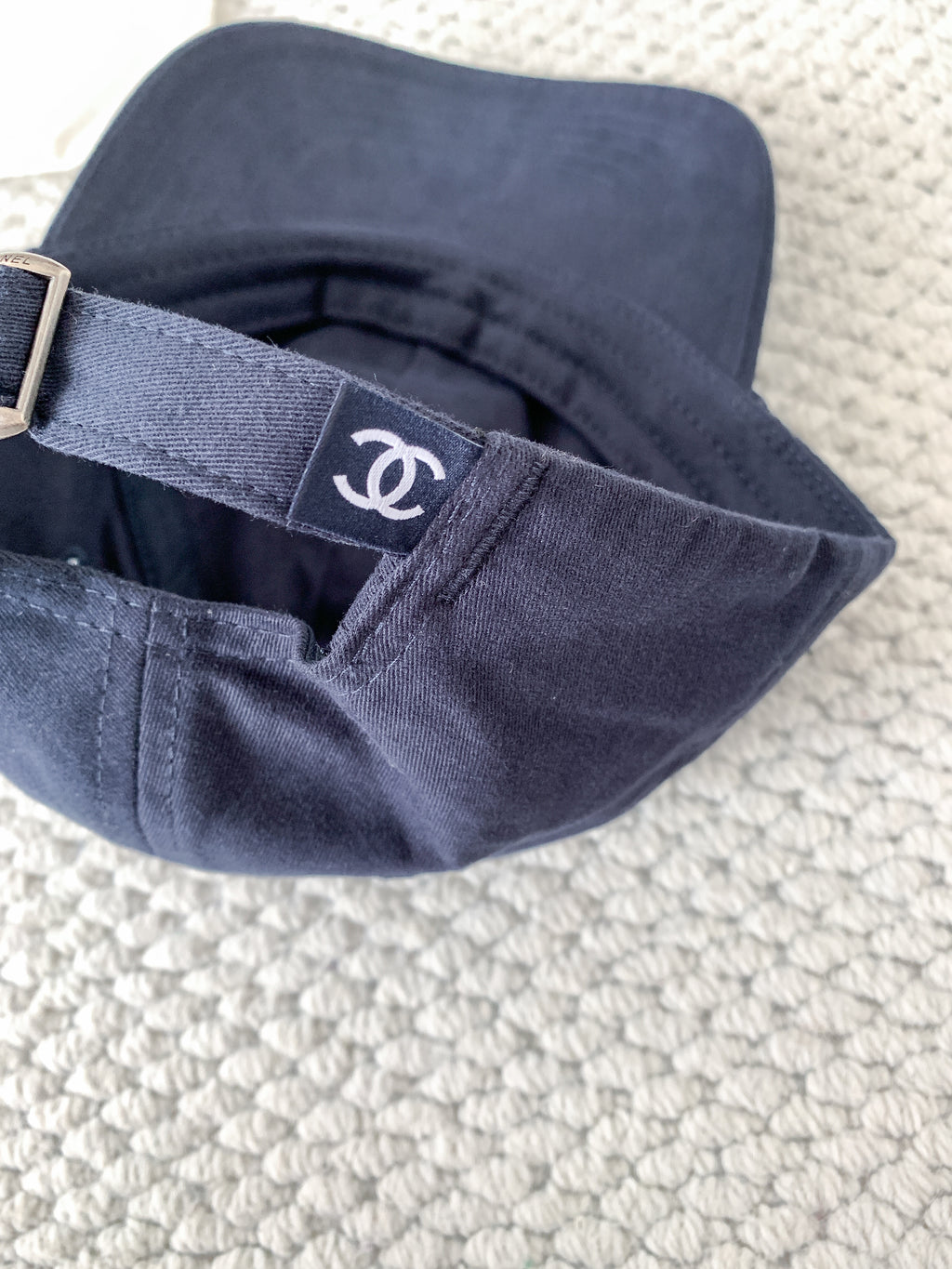 Chanel Cc Embroidered Sun Hat #389681
