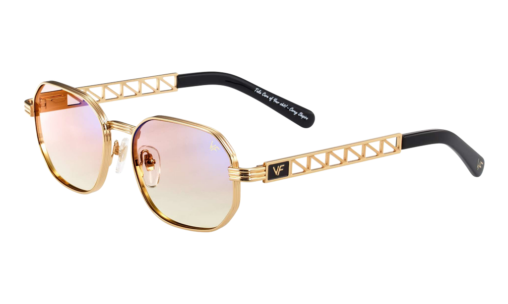 Hustler Jacques Cartier Edition 24KT Yellow Gold / Gumdrop Solid Flash Silver JCHU2 0003 11C2