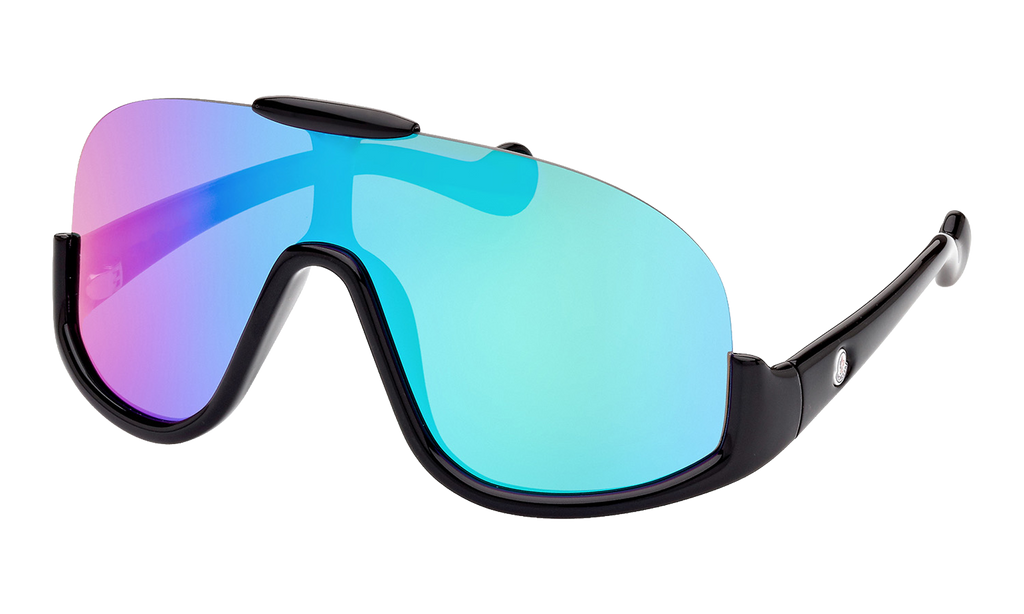 ML0230 Visseur Sunglasses Shiny Black / Turquoise ML0230 01X